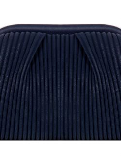 Pochette effet plissé bleue in_i4