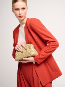 Pochette effet raphia enduit det_1
