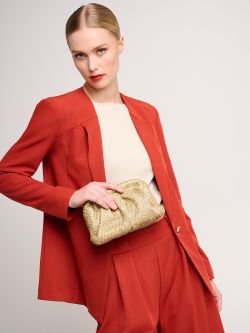 Pochette effet raphia enduit sp_e1