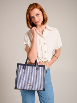 Shopper a righe Bianche e Blu sp_e1