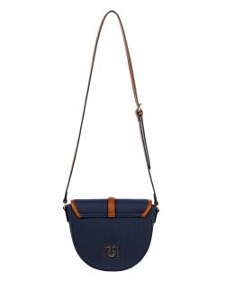 Sac à bandoulière effet toile det_2