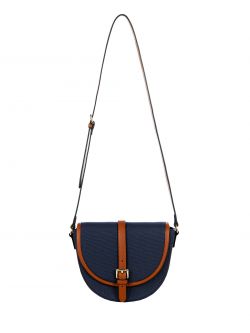 Sac à bandoulière effet toile det_3
