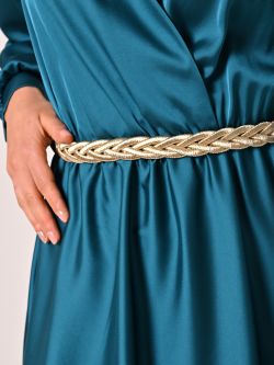 Ceinture tressée dorée in_i5