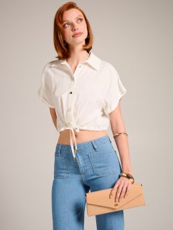 Camel Envelope Clutch in_i7