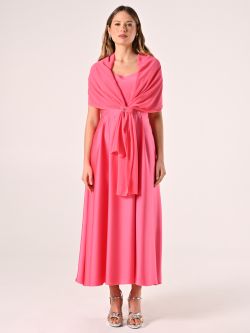 Camelia Pink Stole in Georgette det_1
