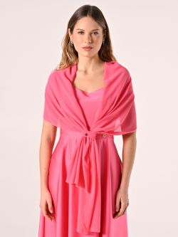 Camelia Pink Stole in Georgette det_2