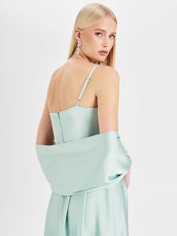 Rinascimento atelier Sage Green Stole in_i4