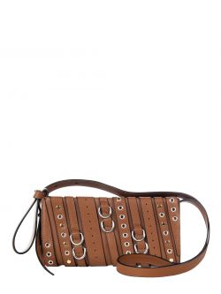 Brown Bag with Buckles & Studs det_4