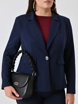Borsa Nera con Manico Arricciato in_i5