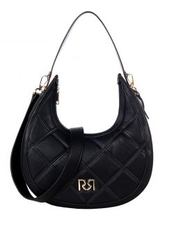 Bolso hobo acolchado con logotipo «RR» det_4