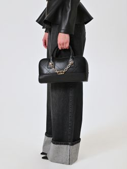 Bolso negro matelassé in_i7