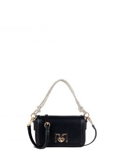 Black Bag with Rhinestone Handle det_4