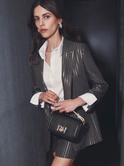 Black Bag with Rhinestone Handle sp_e1
