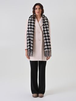 Bufanda de pata de gallo negra det_1