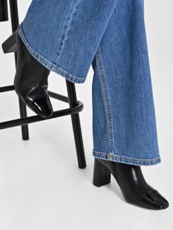 Patent Leather Ankle Boots sp_e1
