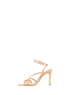 Camel Patent Leather Sandals det_2