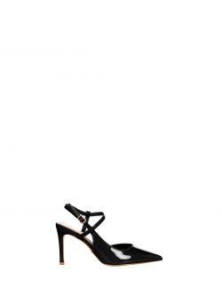 Black Patent Leather Pumps det_1