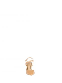 Camel Patent Leather Pumps det_3