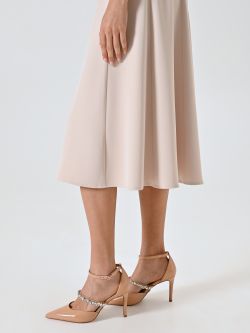 Escarpins vernis camel sp_e1