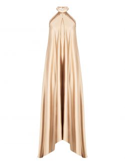 Long Dress with American Neckline  det_4