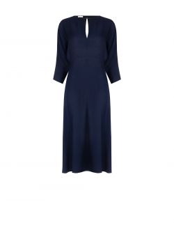 Midi Dress with Kimono Sleeves det_4