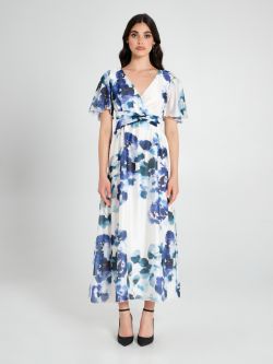 Long Floral-Print Dress det_1