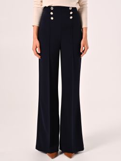 Pantalón azul con botones marineros det_2