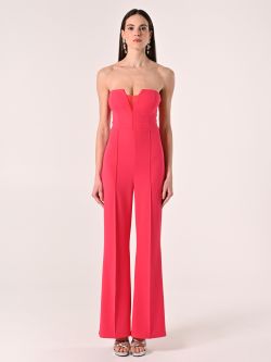 Fuchsia Flared Jumpsuit det_1