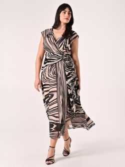 Curvy Animal-Print Dress in_i7