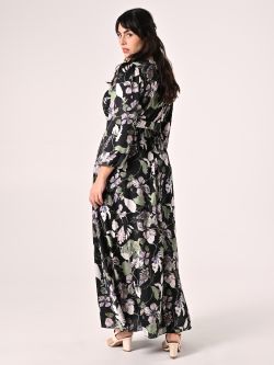Abito Curvy stampa Floreale det_3