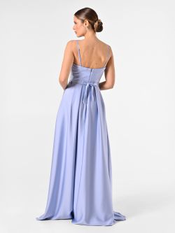Rinascimento Atelier Light Blue Dress with Full Skirt det_3