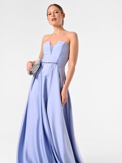 Rinascimento Atelier Light Blue Dress with Full Skirt sp_e1