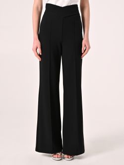 Pantaloni Neri con Incrocio det_2