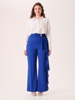 Pantalón curvy azul china con joya det_1