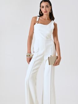 White Jumpsuit with Ring sp_e1