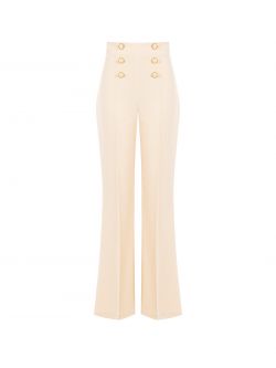 Pantalón beige claro con seis botones det_4