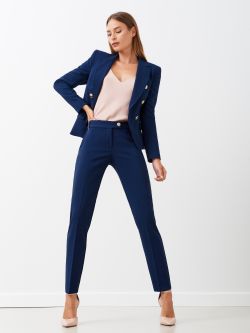 Slim-fit Trousers in Technical Fabric det_1