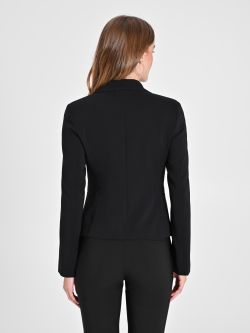 Jacket with One-Button Closure in Technical Fabric in_i4