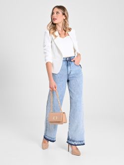 One-Button Jacket in Technical Fabric in_i7