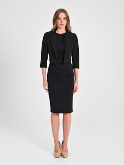 Kurze Jacke aus technischen Gewebe det_1