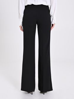 Pantaloni palazzo in scuba crèpe in_i4
