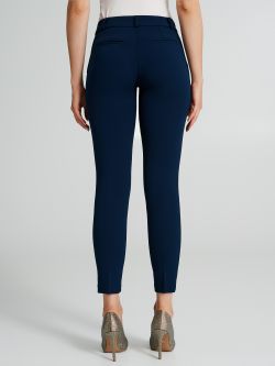 Slim-fit trousers in scuba crepe in_i4