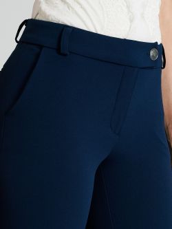 Slim-fit trousers in scuba crepe in_i5