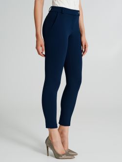 Slim-fit trousers in scuba crepe in_i7