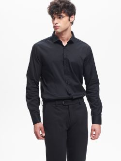 Men’s Poplin Shirt with French Collar QB24 sp_e1