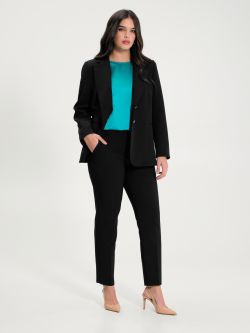 Curvy two-button jacket in_i7