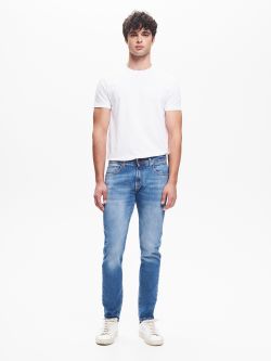 Vaqueros slim fit azul para hombre; QB24 det_1