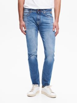 Vaqueros slim fit azul para hombre; QB24 det_3