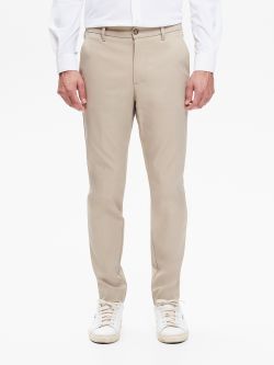 Pantalón en tejido técnico diagonal para hombre QB24 det_3