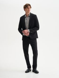 Men’s Milano-Knit Jacket with Two Buttons QB24 sp_e1